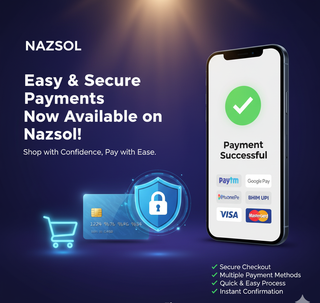 Pay with Confidence – Secure Online Payments at Nazsol